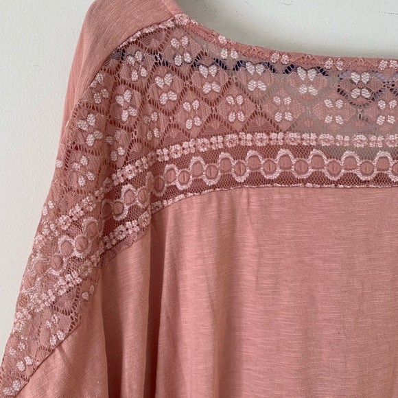 NEW with tags, pretty pink boho top by Blu Heaven, size L - Picture 6 of 6